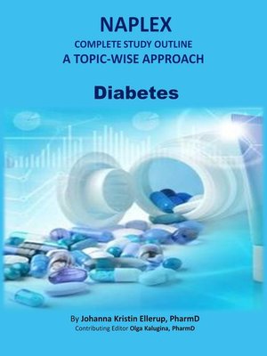 cover image of Naplex Complete Study Outline a Topic-Wise Approach Diabetes